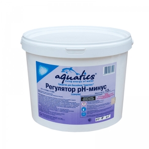 Регулятор pH-минус Aquatics гранулы 13 кг