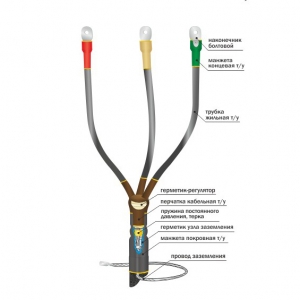 Муфта кабельная концевая 1ПКВ(Н)ТпбН-3х(70-120)