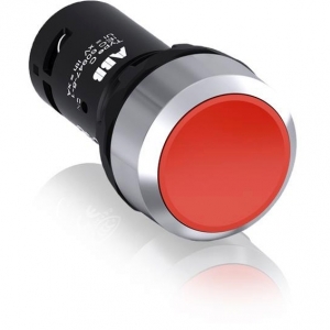 Кнопка CP2-30R-11 1НО+1HЗ фиксация без подсветки красный