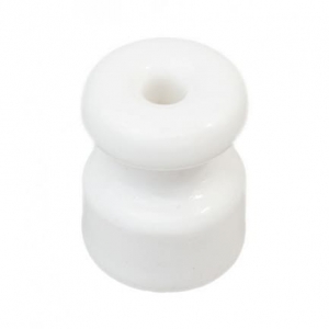 Изолятор керамический 22 мм белый