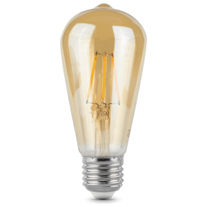 Лампа светодиодная LED Filament ST64 6 Вт 2400 К E27