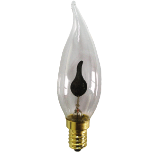 Лампа накаливания FL-Decor Flicker CA32 3 Вт E14