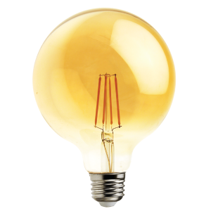 Лампа светодиодная FL-LED Vintage G125 10 Вт 2200 К E27