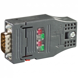 Соединитель RS-485 Simatic DP до 12 Мбит/с для подключения PROFIBUS 180 градусов