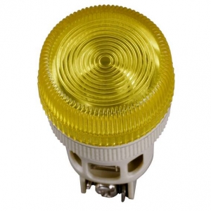 Лампа сигнальная ENR-22 240 В AC желтый неон