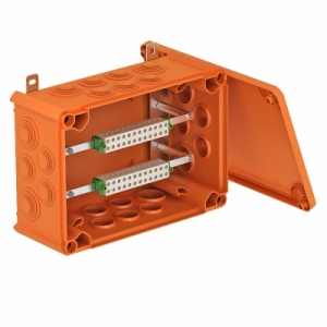Коробка распределительная огнестойкая FireBox T 350 ED 4-28 AD для телекоммуникационного кабеля наружное крепление