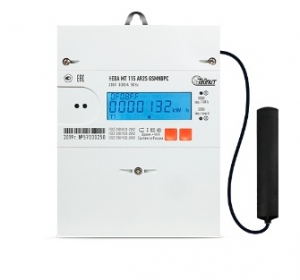 Счетчик электроэнергии Нева МТ 115 AR2S GSMNBPC 5(80) А однофазный многотарифный