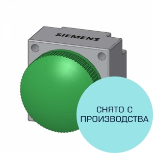 Индикатор световой 3SB зеленый концентрическое кольцо (снят с производства)