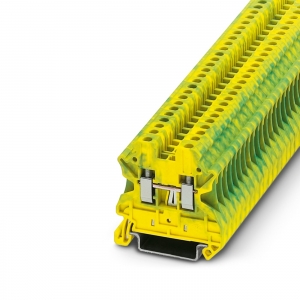 Клемма винтовая для заземления UT 2,5-РЕ защитного провода желто-зеленый