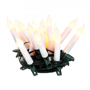 Гирлянда Uniel ULD-S0400-020/SGA IP20 Candles теплый белый 4 м
