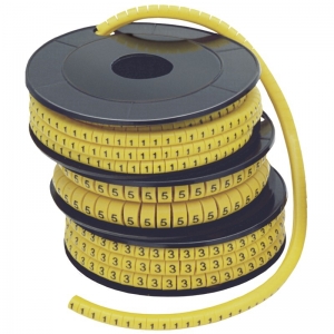 Маркер кабельный МК3 6 мм символ 1 350 шт