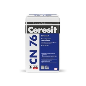 Смесь напольная самовыравнивающаяся Ceresit CN 76 4-15 мм 25 кг