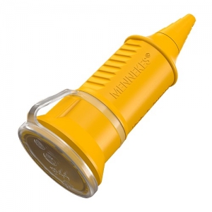 Розетка кабельная Schuko 10845 16 А 3 P+E IP44 230 В желтый