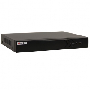HD -TVI видеорегистратор гибридный HiWatch DS-H204UAC 4 канала