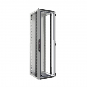 Шкаф сетевой/шкаф для серверов VX IT 600х2000х600 мм IP55 обзорная дверь 19" профильные шины