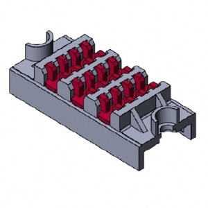 Изолятор PF 100-5-3 3 P 100 мм для шины 5 мм
