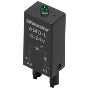 Модуль AMD-LDD1 6-24 В DC зеленый LED+диод для SRU/SKF14/SKC/SKB/STB/SRC-E/GZT/GZM/GZS/GZMB/ES32