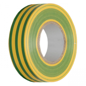 Изолента 0,13х15 мм желто-зеленая 20 м IEK