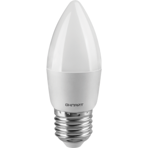 Лампа светодиодная OLL-C37-12-230-6.5K-E27-FR