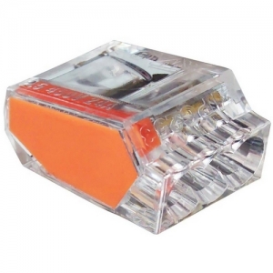 Клемма монтажная PC2253 Compact оранжевый/прозрачный