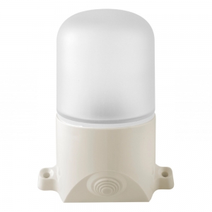Светильник для сауны НПП 60 Вт 138х117х138 IP65 настенно-потолочный прямой белый VKL electric