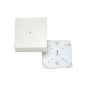 Коробка распаячная 030-032 100х100х25 мм IP54 без клеммника для кабель-канала белый