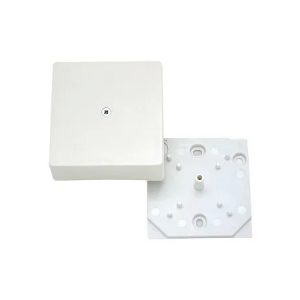 Коробка распаячная 030-030 75х75х25 мм IP54 без клеммника для кабель-канала белый