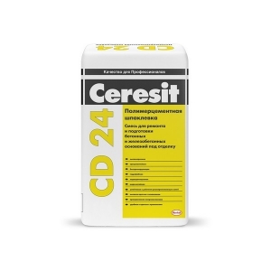 Шпатлевка полимерцементная Ceresit CD 24 25 кг