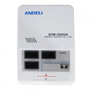 Стабилизатор напряжения ANDELI SDW-7500 VA 110-250 V электромеханический