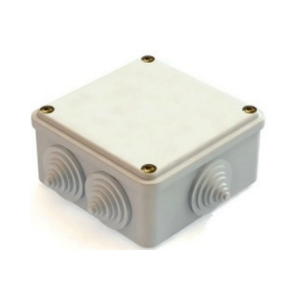 Коробка распаячная ОП 100х100х55 мм IP54 серый